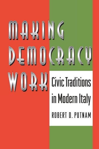Produktbild: Making Democracy Work