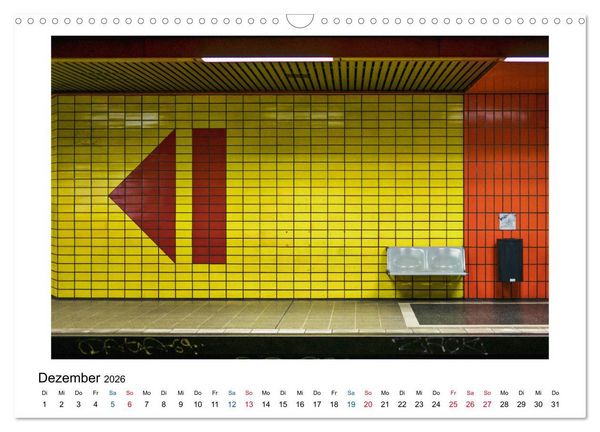 Produktbild: K&ouml;ln - Unten (Wandkalender 2026 DIN A3 quer), CALVENDO Monatskalender