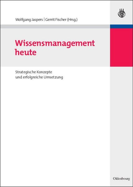 Produktbild: Wissensmanagement heute