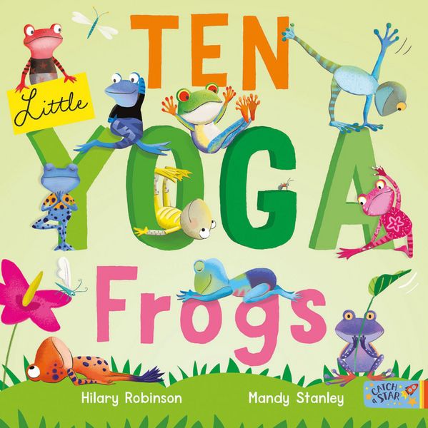 Produktbild: Ten Little Yoga Frogs