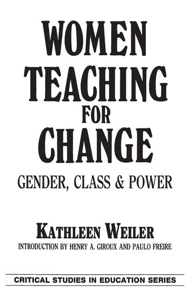 Produktbild: Women Teaching for Change