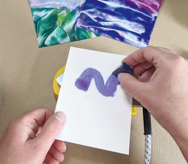 PEBARO 0274 - Encaustic-Bügeleisen Set