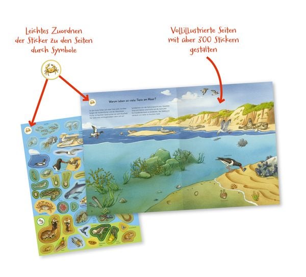 Wieso? Weshalb? Warum? Stickerheft - Heimische Tiere