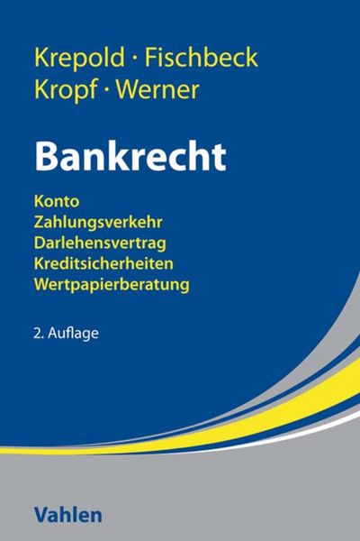 Produktbild: Bankrecht