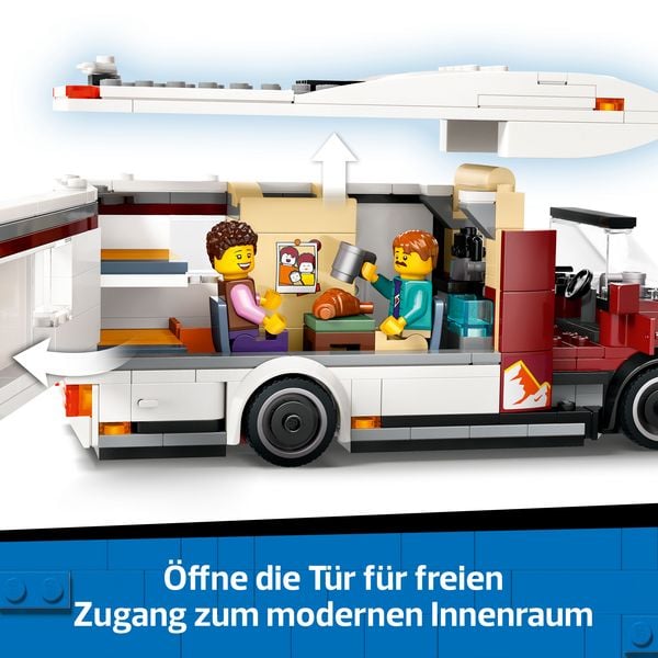 Produktbild: LEGO City Abenteuer-Wohnmobil - Camping Spielzeug f&uuml;r Kinder 60454