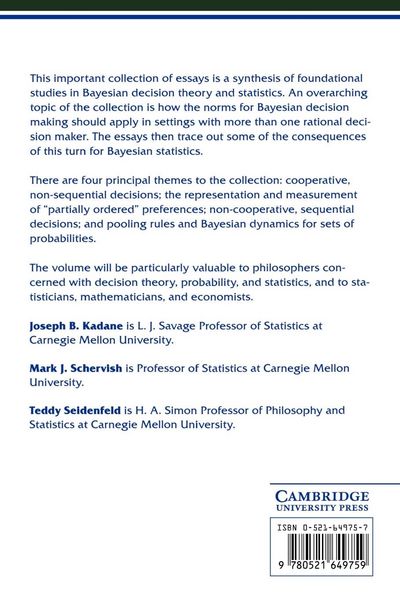 Produktbild: Rethinking the Foundations of Statistics