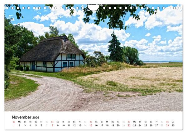 Produktbild: R&uuml;gen und Hiddensee (Wandkalender 2026 DIN A4 quer), CALVENDO Monatskalender