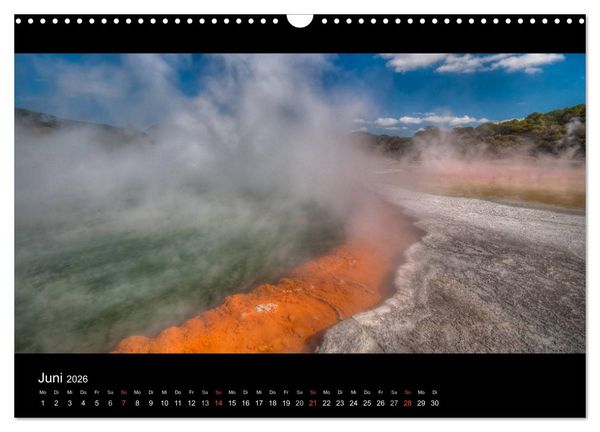 Produktbild: Neuseelands Landschaften (Wandkalender 2026 DIN A3 quer), CALVENDO Monatskalender