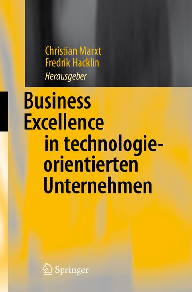 Produktbild: Business Excellence in technologieorientierten Unternehmen