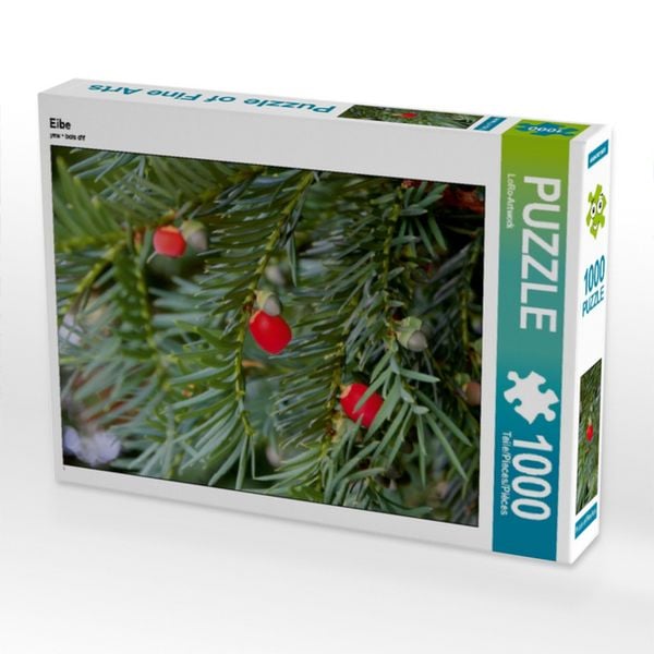 Produktbild: CALVENDO Puzzle Eibe | 1000 Teile Lege-Gr&ouml;&szlig;e 64x48cm Foto-Puzzle f&uuml;r gl&uuml;ckliche Stunden
