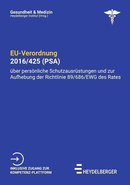 Gesundheit und Medizin / EU-Verordnung 2016/425 (PSA)