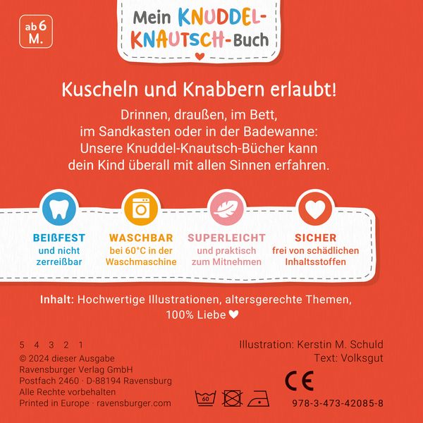 Produktbild: Mein Knuddel-Knautsch-Buch - Meine ersten Fingerspiele