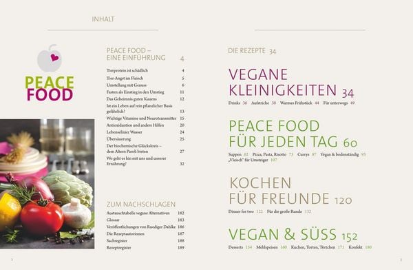 Produktbild: Peace Food - Das vegane Kochbuch