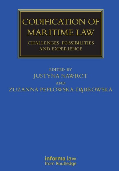 Produktbild: Codification of Maritime Law