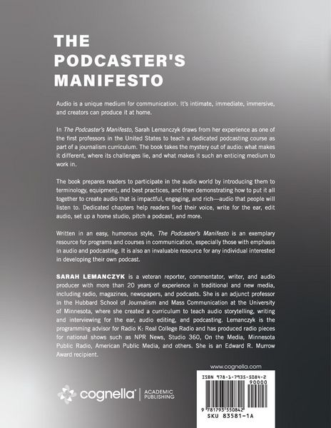 Produktbild: The Podcaster's Manifesto