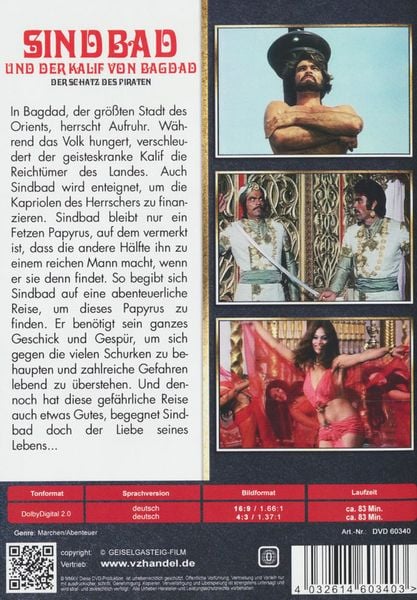 Produktbild: Sindbad und der Kalif von Bagdad