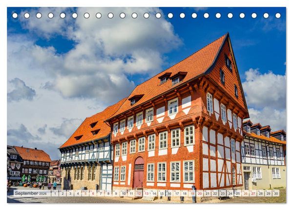 Produktbild: Bad Gandersheim Impressionen (Tischkalender 2026 DIN A5 quer), CALVENDO Monatskalender