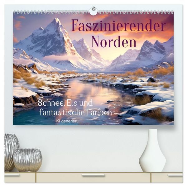 Produktbild: Faszinierender Norden (hochwertiger Premium Wandkalender 2026 DIN A2 quer), Kunstdruck in Hochglanz