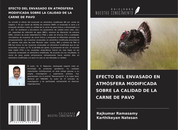 Produktbild: Efecto Del Envasado En Atm&oacute;sfera Modificada Sobre La Calidad De La Carne De Pavo