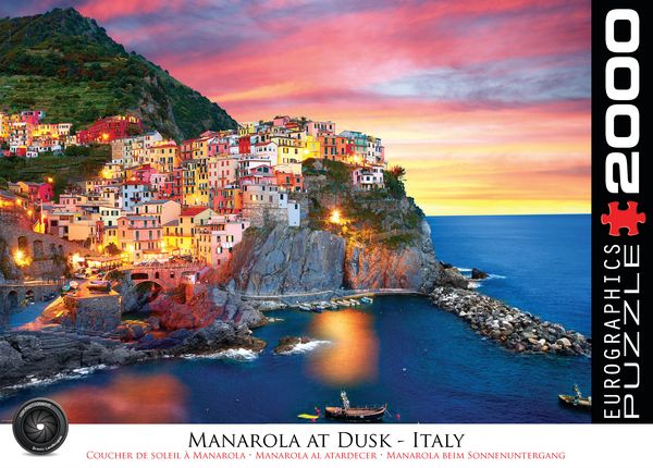 Produktbild: Manarola in der D&auml;mmerung