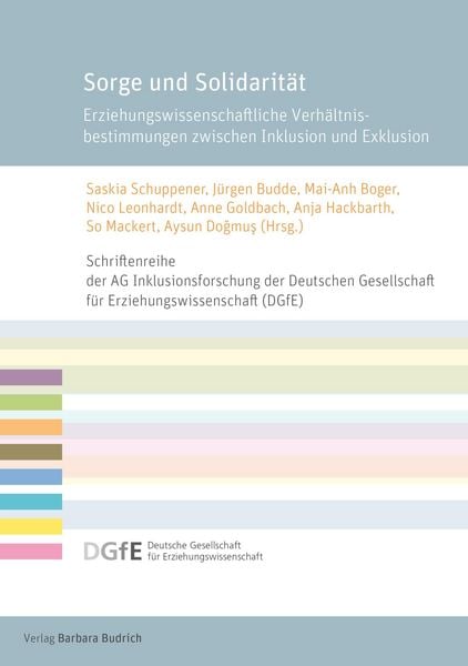 Produktbild: Sorge und Solidarit&auml;t