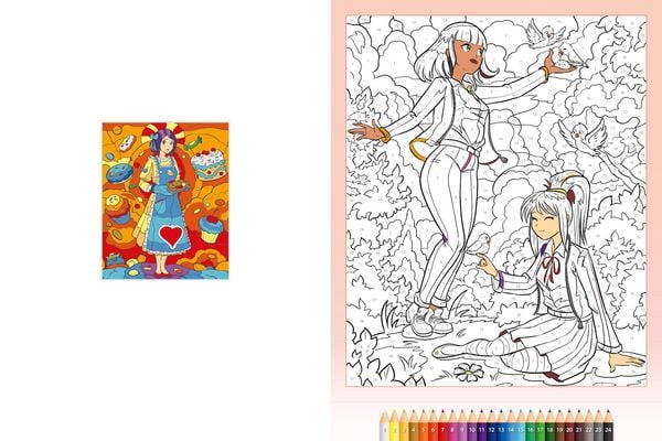 Produktbild: Malen nach Zahlen Manga