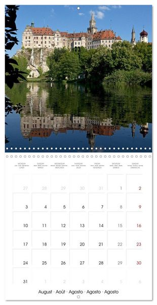 Produktbild: Romantic Castles and Palaces in Germany (Wall Calendar 2026 12 &times; 12 Inch) CALVENDO 12 Month Wall Calendar