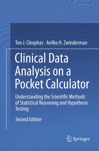 Produktbild: Clinical Data Analysis on a Pocket Calculator