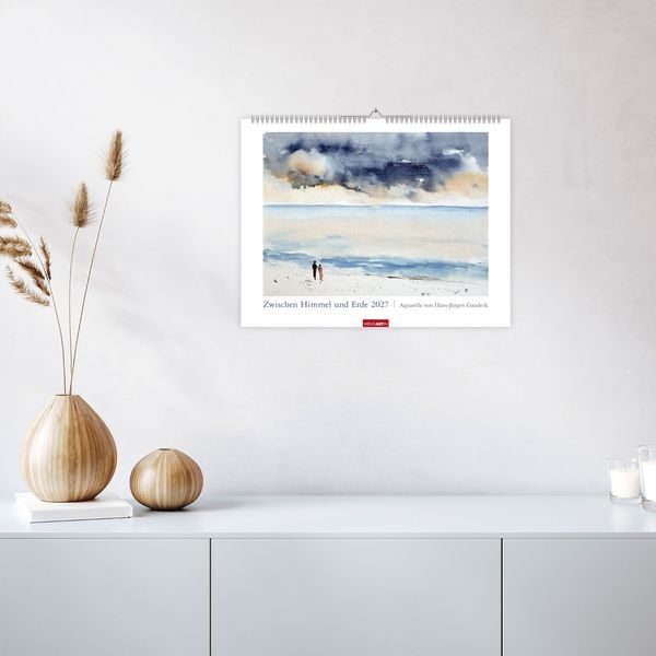 Produktbild: Zwischen Himmel und Erde Kalender 2027 - Aquarelle von Hans-J&uuml;rgen Gaudeck