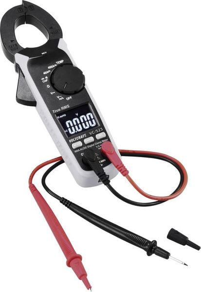 Produktbild: VOLTCRAFT VC-523 Stromzange digital CAT III 600V Anzeige (Counts): 4000