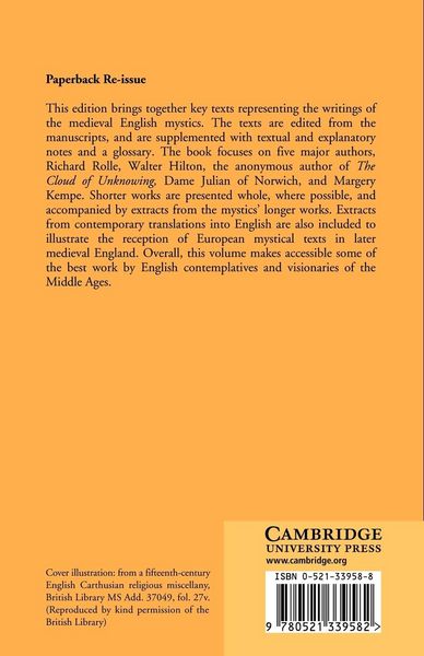 Produktbild: English Mystics of the Middle Ages