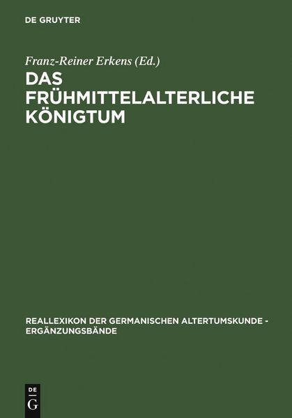Produktbild: Das fr&uuml;hmittelalterliche K&ouml;nigtum