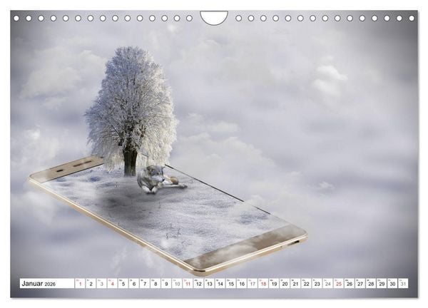 Produktbild: Fantastische Geschichten (Wandkalender 2026 DIN A4 quer), CALVENDO Monatskalender