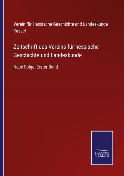 Produktbild: Zeitschrift des Vereins f&uuml;r hessische Geschichte und Landeskunde