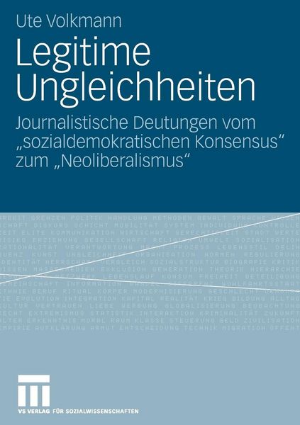 Produktbild: Legitime Ungleichheiten