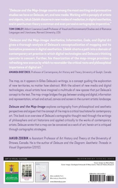 Produktbild: Deleuze and the Map-Image