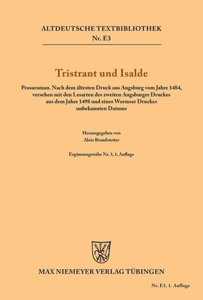 Produktbild: Tristrant und Isalde