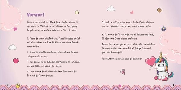Produktbild: Tattoobuch Einh&ouml;rner