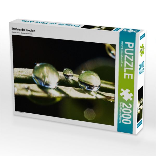 Produktbild: CALVENDO Puzzle Strahlender Tropfen | 2000 Teile Lege-Gr&ouml;&szlig;e 90x67cm Foto-Puzzle f&uuml;r gl&uuml;ckliche Stunden