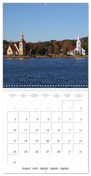 Produktbild: Canada-Est (Calendrier mural carr&eacute; 2026 30x30 cm) Calendrier double avec une page pour vos prises de notes