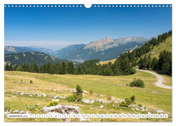 Produktbild: Les Portes du Soleil, Haute-Savoie (Calendrier mural 2026 DIN A3 vertical), CALVENDO calendrier mensuel