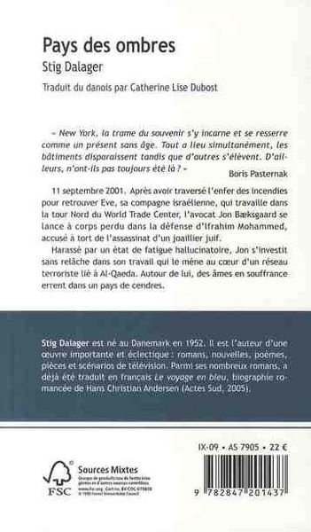Produktbild: Pays des ombres