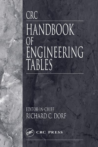 Produktbild: CRC Handbook of Engineering Tables