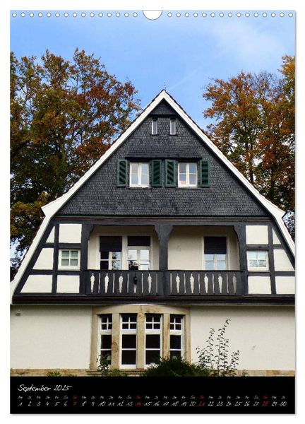 Traumhafte Villen in Buchschlag (Wandkalender 2025 DIN A3 hoch), CALVENDO Monatskalender