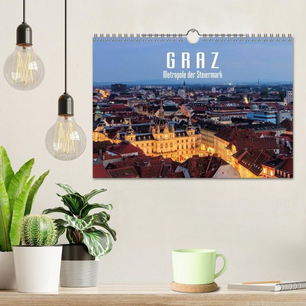 Produktbild: Graz - Metropole der Steiermark (Wandkalender 2026 DIN A4 quer), CALVENDO Monatskalender