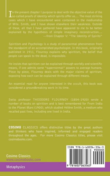 Produktbild: Spiritism and Psychology