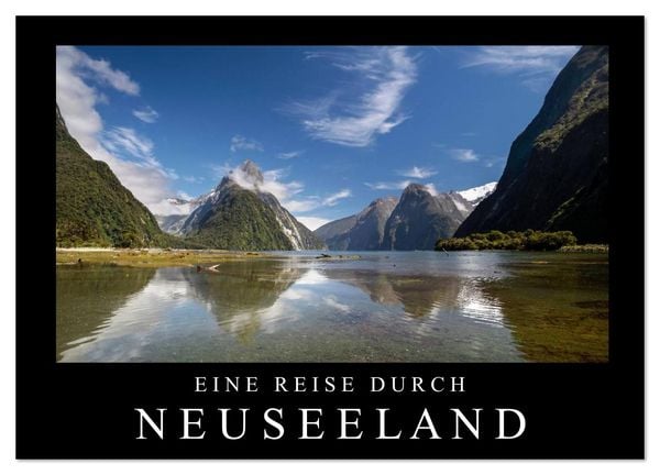 Eine Reise durch Neuseeland (Wandkalender 2026 DIN A4 quer), CALVENDO Monatskalender