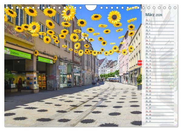 Produktbild: Romantisches Augsburg (Wandkalender 2026 DIN A4 quer), CALVENDO Monatskalender