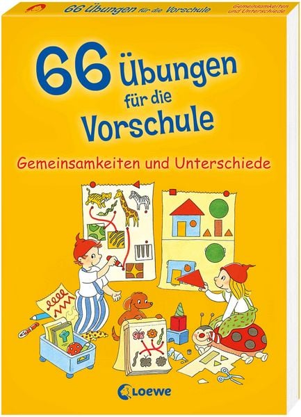 Produktbild: 66 &Uuml;bungen f&uuml;r die Vorschule - Gemeinsamkeiten und Unterschiede