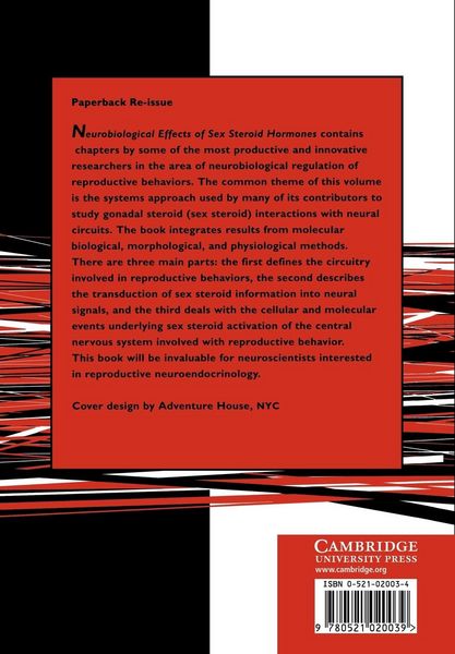 Produktbild: Neurobiological Effects of Sex Steroid Hormones
